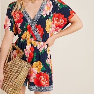 Farm Rio Mariposa Floral Romper